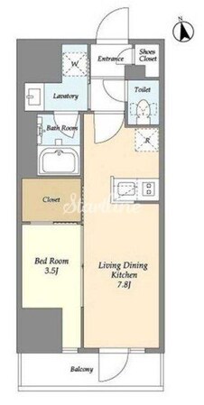 グランカーサ船堀Iの物件間取画像